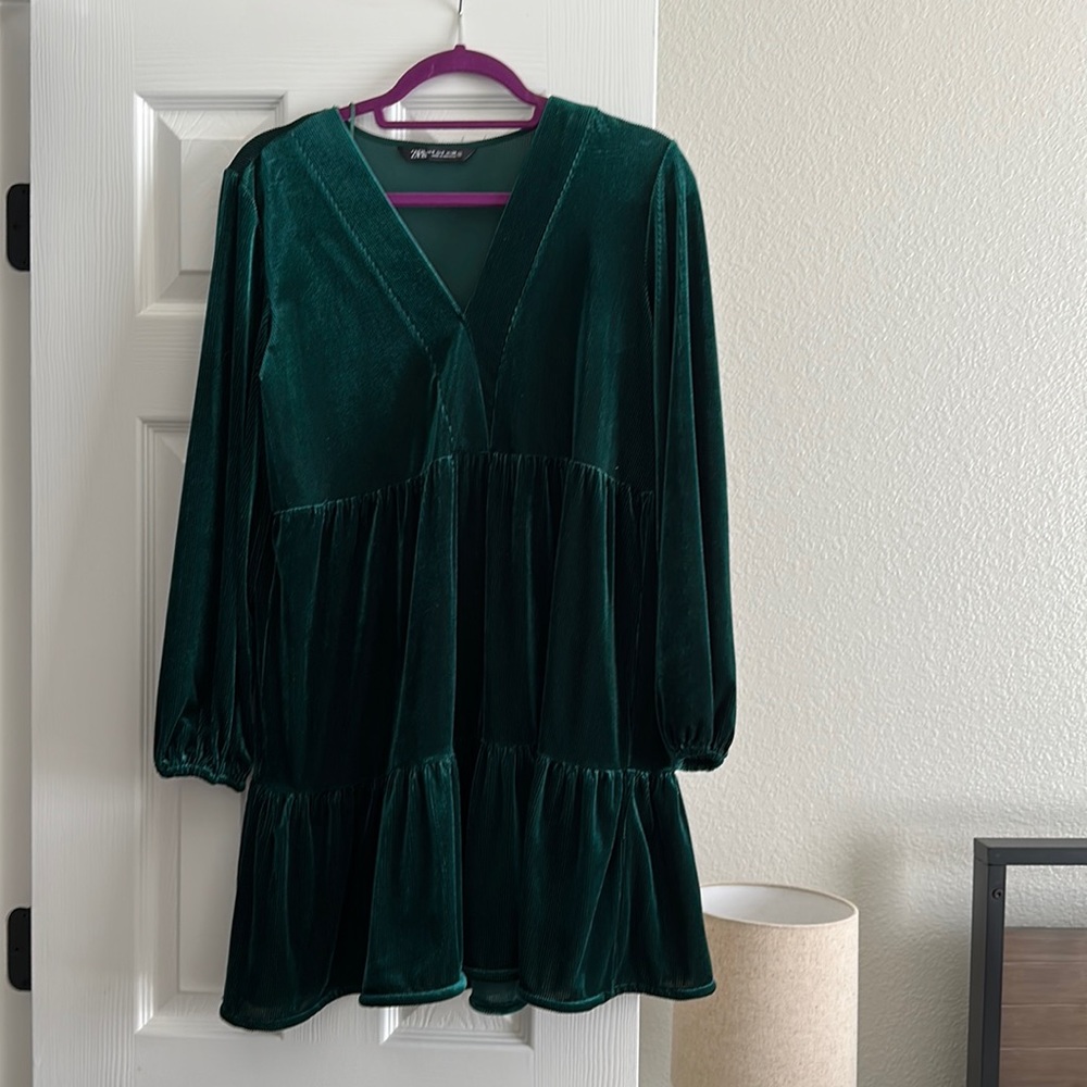Zara Velvet Dress